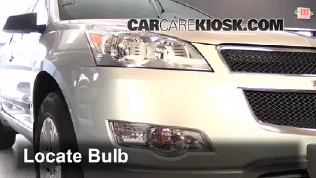 2012 Chevrolet Traverse LS 3.6L V6 Éclairage Feu clignotant avant (remplacer l'ampoule)